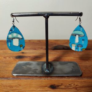 Mushroom earrings