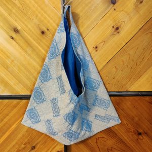 Blue/ Gray Bento Bag
