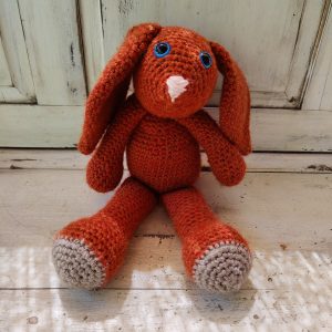 Crochet Bunny, Rusty