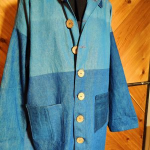 Jean utility style jacket