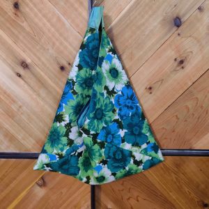Vintage Irish linen bento bag