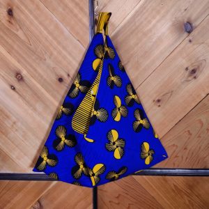 Wax print bento bag