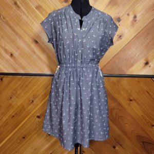 Pearl snap dress