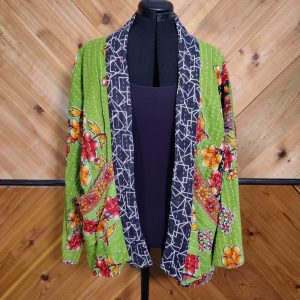 Kantha quilt jacket